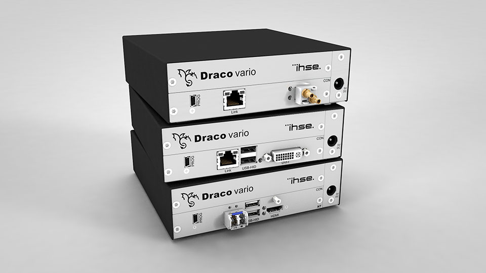 New Draco ultra KVM extenders for a wide range of video formats